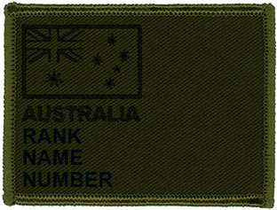 Army Name Patch