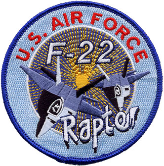 USAF 199FS ラプターPVCパッチ　SHIFT WARS USAF 199FS ラプターPVCパッチ SHIFT WARS（USAF 199th FIGHTER