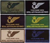 RAAF 'Any' 1/2 Wing Name Patch