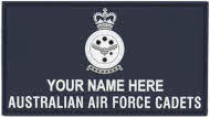PVC AAFC Crest Name Patch